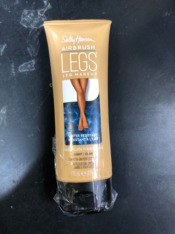 Photo 1 of Sally Hansen Airbrush Legs®, Leg Makeup, Light, Easy Application, Flawless Looking Legs, Water Resistant, Transfer Proof Lotion