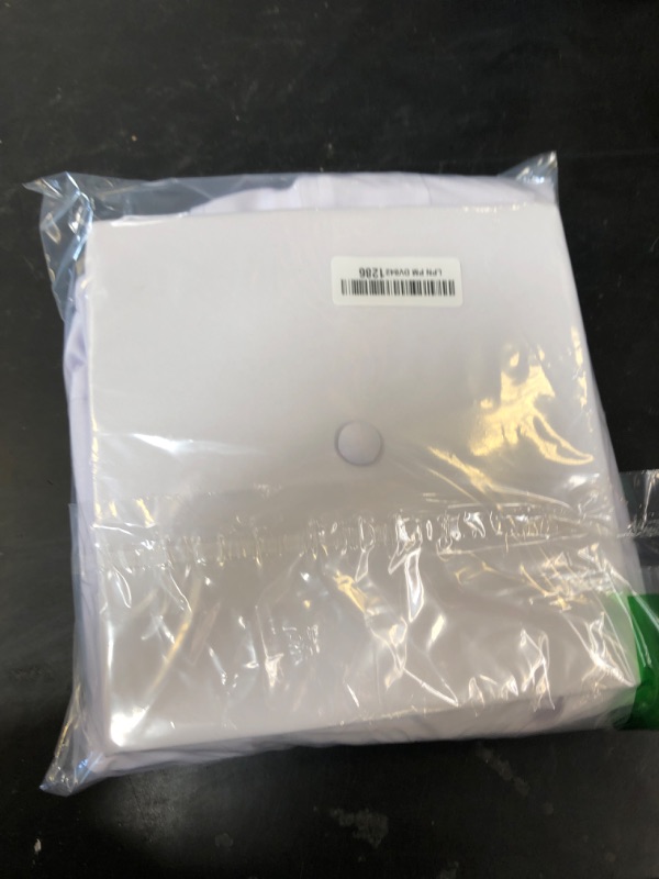 Photo 1 of GraduationMall Matte Graduation Gown Cap Tassel Set 2025 for High School and Bachelor White 48(5'3"-5'5")