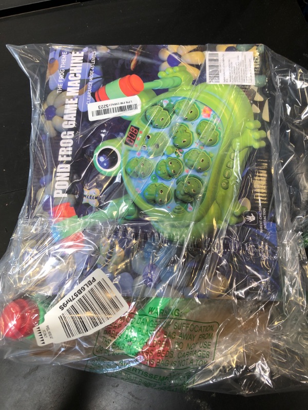 Photo 1 of HopeRock Toys for 2 3 4 5 Year Old Boy,Toddler Toys Age 2-4, Whack A Frog Game,with 5 Modes,45 Levels,9 Music Spray and Light-up, Baby Toy Gifts for Early Learning, Birthday Gift for Toddler Boy Toys