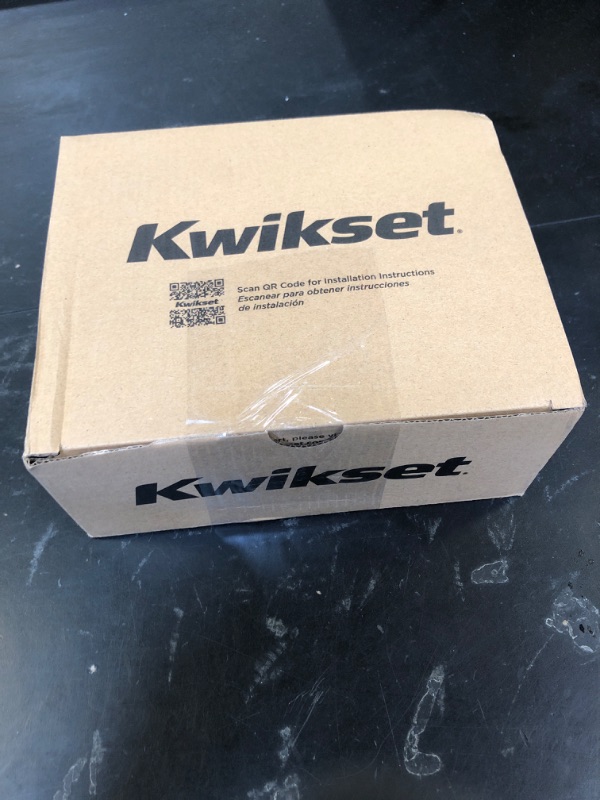 Photo 1 of Kwikset Casey Interior Privacy Door Handle with Lock, Door Lever For Bathroom and Bedroom, Matte Black Reversible Keyless Turn Lock, with Microban Protection