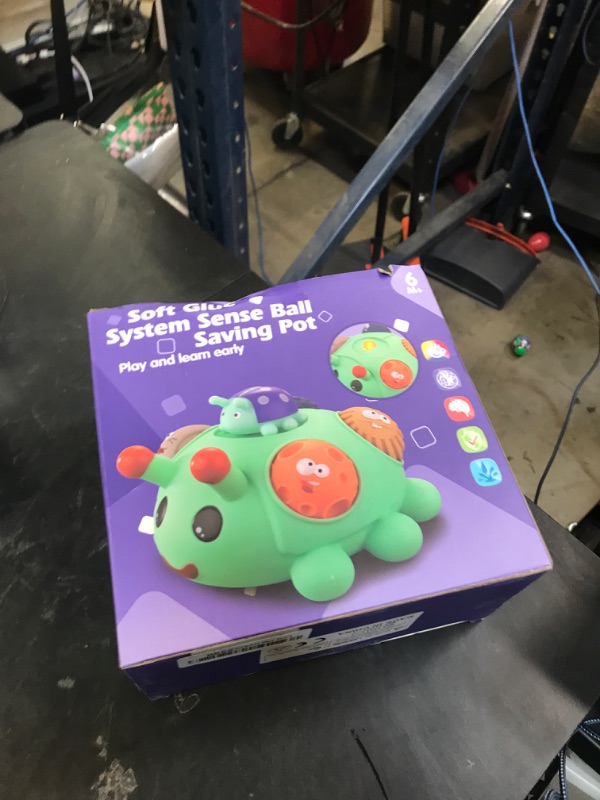 Photo 1 of ROHSCE Sensory Balls Montessori Toys for Babies 6-12 Months, Baby Sensory Toys Turtle Toys Bright Color Textured Multi Soft Balls, BPA Free Ball for Toddlers 1-3 Teething Gifts