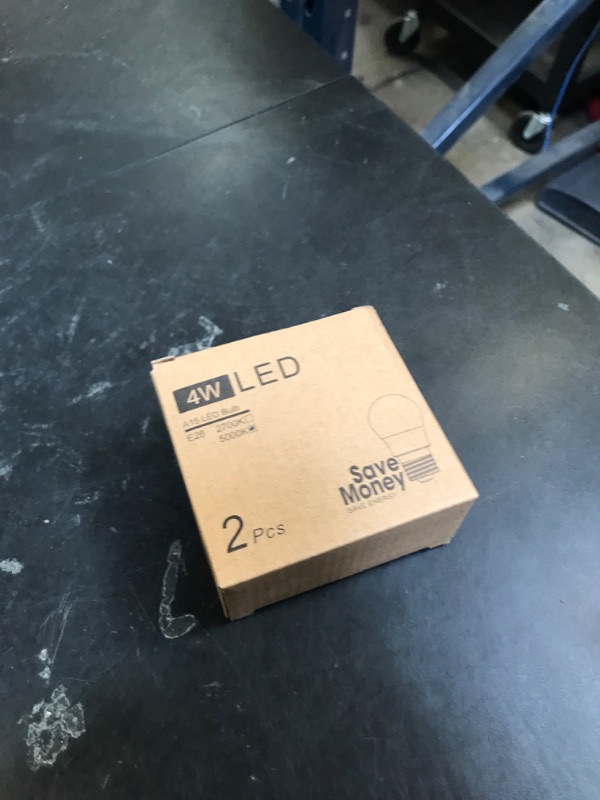 Photo 1 of LED Refrigerator Light Bulb 40 Watt Equivalent, 120V Fridge Appliance Light Bulb 4W Daylight White 5000K, Waterproof A15 Fridge Light Bulbs 450LM, E26 Freezer Light Bulbs Non-dimmable, 2Packs