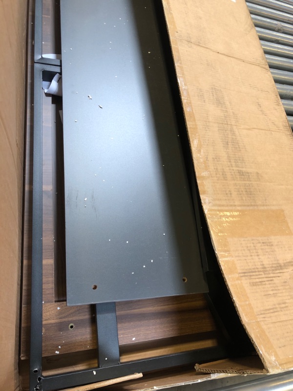 Photo 1 of Tribesigns 55 inches Executive Desk and 43" lateral File Cabinet, L-Shaped Computer Desk Home Office Furniture with Drawers and Storage Shelves, Office Table with Cabinet