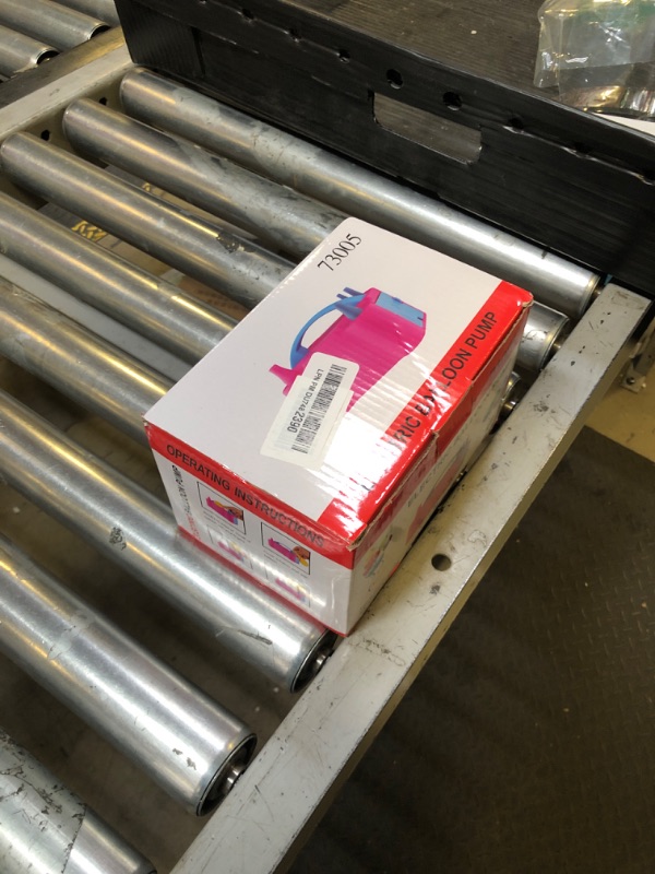 Photo 1 of FLSEPAMB Balloon Pump, Electric Balloon Pump,Portable Dual Nozzles Electric Balloon Air Pump 110V 600W, Electric Balloon Inflator with Tying Tool, Colored Ribbons for Party Decoration
