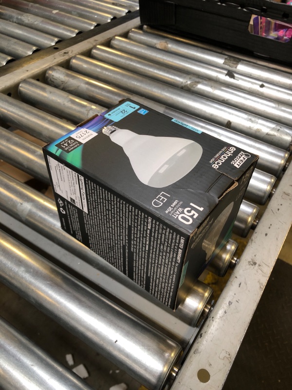 Photo 1 of Feit Electric BR40 LED Light Bulb, 150W Equivalent, Dimmable, 2175 Lumens, E26 Medium Base, 5000K Daylight, 90 CRI, Flood Light Bulb for Recessed Cans, Damp Rated, 22-Year Lifetime, BR40DM/2175/950CA