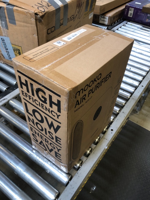Photo 1 of Air Purifiers for Home Large Room Up to 2500 ft² with PM 2.5 Display Air Quality Sensors, MOOKA H13 HEPA Air Purifier With Auto Mode for Pets Dust Odor Smoke, Timer, 15dB Sleep Mode for Bedroom, KJ217
