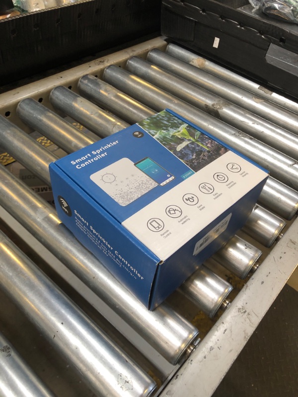 Photo 1 of tolviviov Smart Sprinkler Controller, 8-Zone Indoor WiFi Irrigation Controller, App Enabled, Simple Automated Watering Scheduling, Local Weather Intelligence, Rain, Freeze Skip