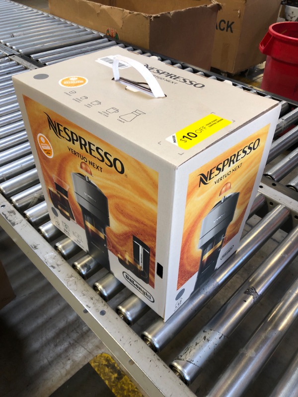 Photo 1 of Vertuo Next Premium Black Chrome & Aeroccino3 Milk Frother

