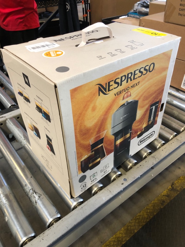 Photo 1 of Vertuo Next Premium Black Chrome & Aeroccino3 Milk Frother
