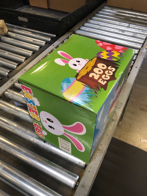 Photo 1 of 200 Pack 3 Inch Large Easter Eggs Bulk Include 6 Surprise Golden Eggs, Bright Colors Fillable Plastic Easter Egg Empty for Easter Hunt, Easter Basket Stuffers Fillers Party Favors
