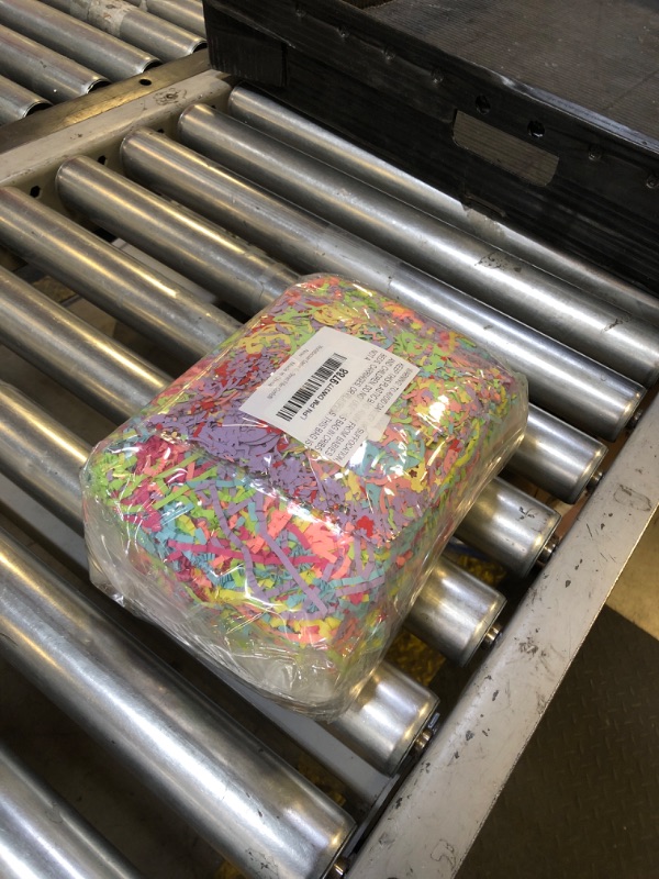 Photo 1 of 1LB Easter Crinkle Cut Paper Egg Bunny Confetti Easter Basket Filler Gift Wrapping Craft Packaging Filling Spring Box Basket Party Decoration