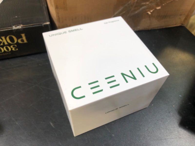 Photo 1 of Ceeniu Car Air Fresheners Diffuser, New Car Smell Air Freshener, Premium Scenic Fragrance, Auto On/Off, Adjustable Intensity, Long Lasts for 4 months, CF8 Automotive Diffuser
