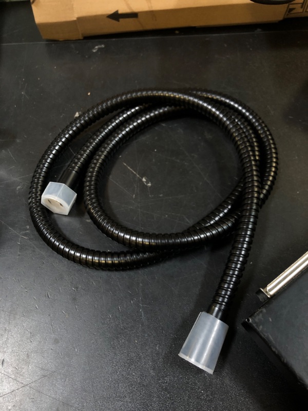 Photo 1 of OFFO Ultra-Flex Shower Hose, Premium RV PVC Handheld Shower Head Hose Flex Hoses Extension with Brass Insert and Nut for Bathing Pet Bathing, 80 Inches