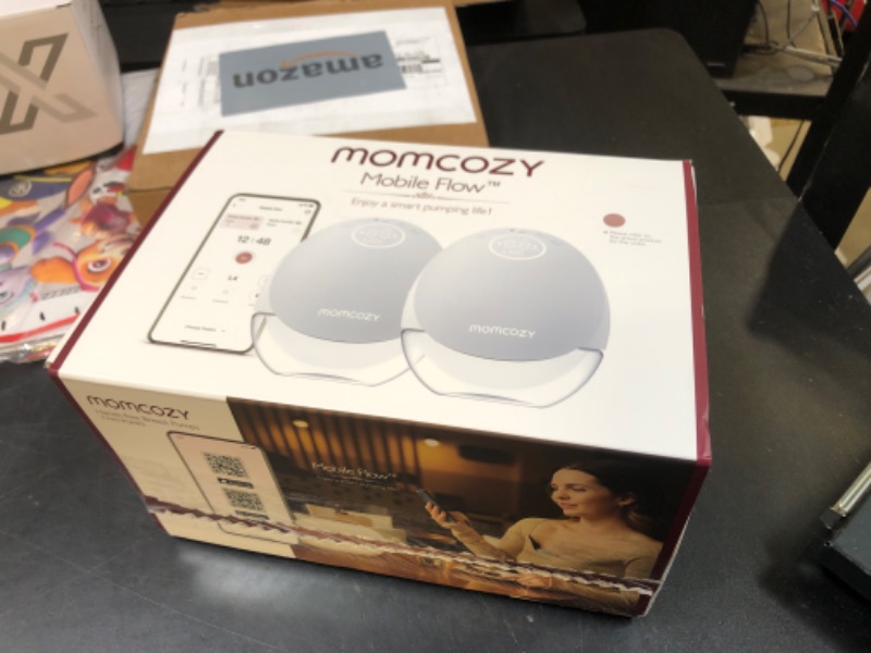 Photo 1 of Momcozy Breast Pump Hands Free Upgraded Mobile Flow | M9, App Discreet Control with Personalized Multi-Modes & 15 Levels, Wearable Breast Pump 24mm, 2 Pack Cozy Red