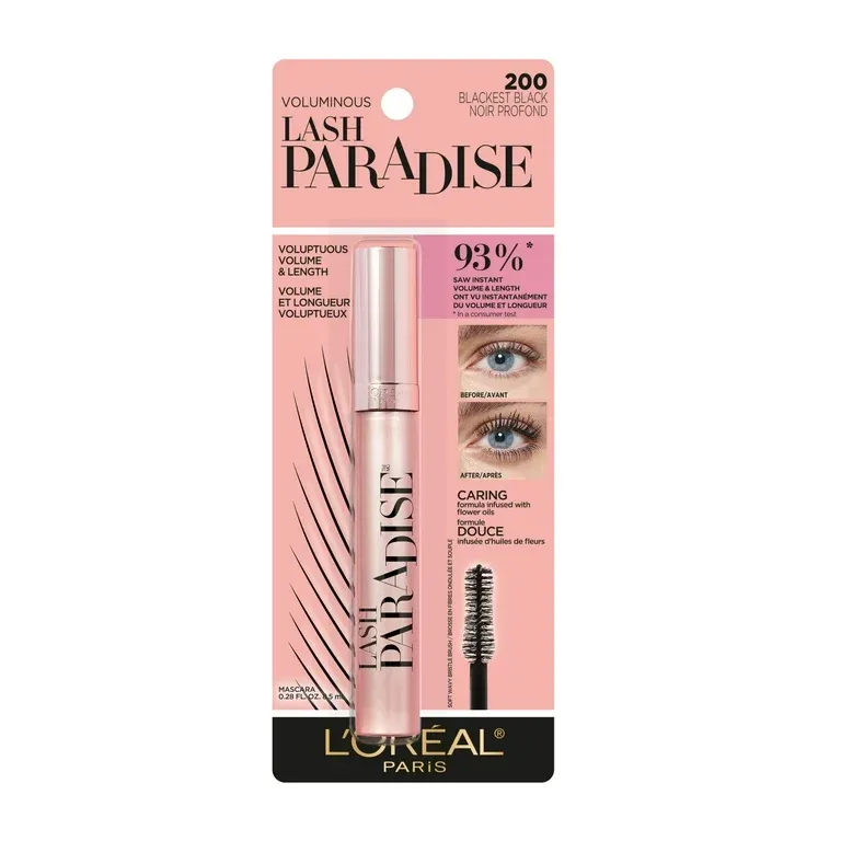 Photo 1 of Loreal Paris Voluminous Lash Paradise In Blackest Black