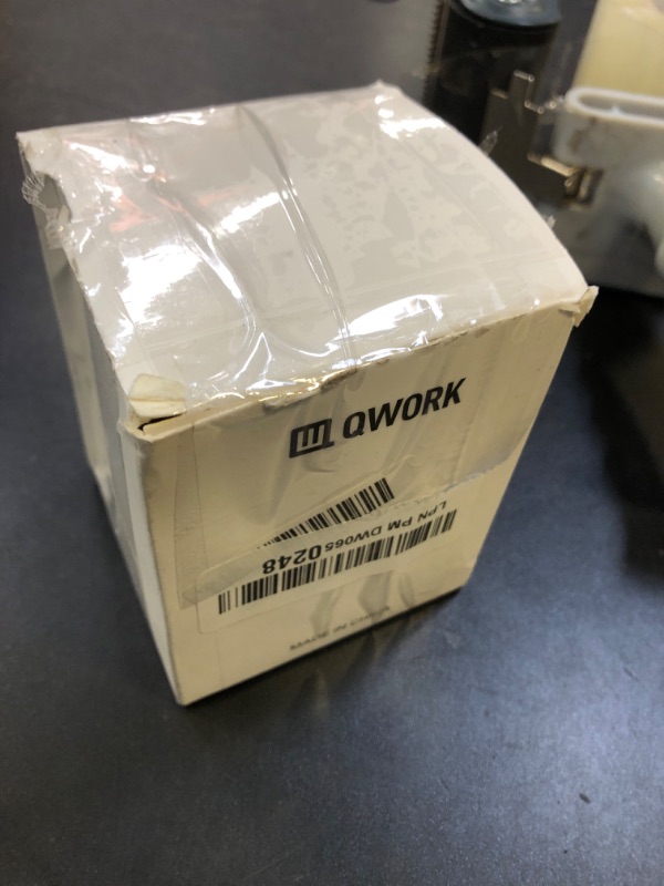 Photo 1 of QWORK IBC Tote Tank Drain Adapter, 2" Coarse Thread x 3/4" Male NPT Hose, 60mm Buttress, 2 Piece