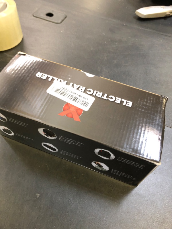 Photo 1 of Electric Mouse Trap Zapper, Rat Traps Indoor for Home, Electronic Humane Mouse Killer, Effective Rat Zapper for Rodent and Mice - No Touch Reusable Mice Trap to Protect Your Home