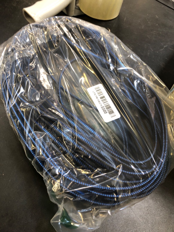 Photo 1 of LEKVKM Ethernet Cable 75 FT Cat 8 High Speed Long Internet Cable Nylon Braided Network Cable RJ45 Connectors SSTP Shielded Flat LAN Cable Cat8 ethernet Cables 75feet for PC