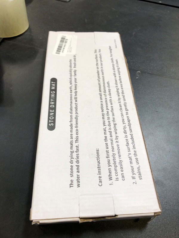 Photo 1 of 24'' Longer Faucet Mat for Kitchen Sink wood Faucet Mat for Kitchen Sink Splash Guard Sink Quick Dry around Faucet wood Drying Mat Bathroom Quick Drying Mat