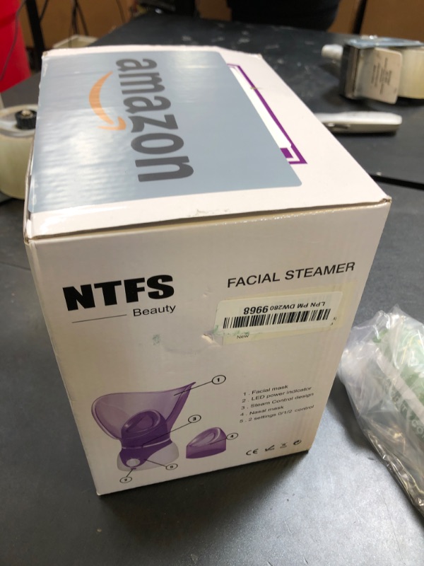Photo 1 of Face Steamer,Beauty Nymph Spa Home Facial Steamer Sauna Pores and Extract Blackheads, Rejuvenate and Hydrate Your Skin for Youthful Complexion- Face Steaming Skincare Deep Cleanse SPA