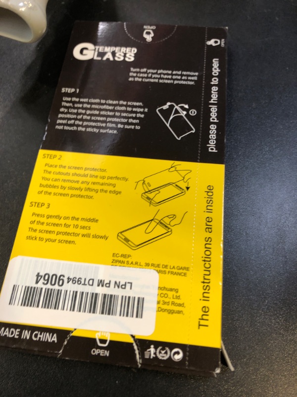 Photo 1 of NEW'C 3 Pack Designed for iPhone 14 Pro Screen Protector (6.1"), Tempered Glass, Case Friendly Anti Scratch Bubble Free Ultra Resistant