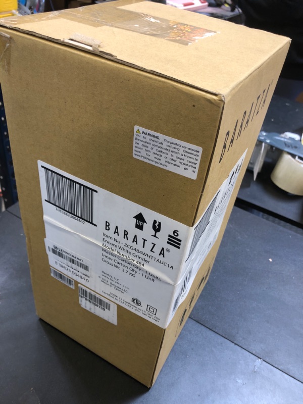 Photo 1 of Baratza Encore Coffee Grinder ZCG484WHT, White