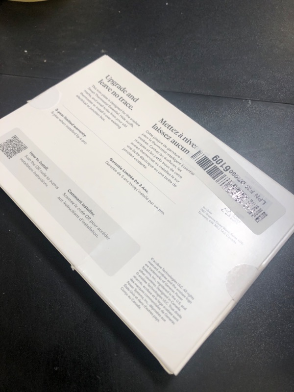 Photo 1 of ecobee Trim Plate - Made for ecobee Smart Thermostat Essential - Programmable WiFi Thermostat Accessory
