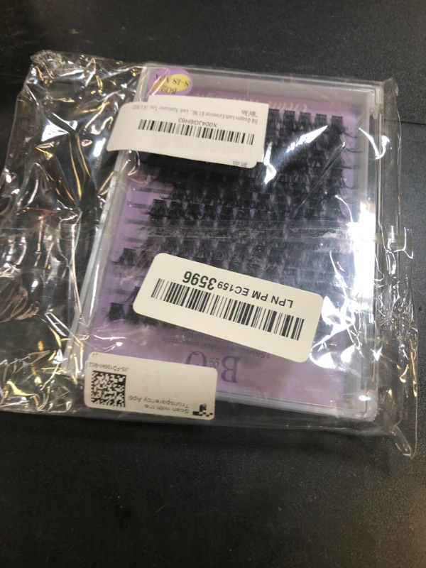 Photo 1 of Lash Extension Kit B02 Eyelash Extension Kit DIY Lash Extension Kit 156 PCS Lash Clusters 8-18mm Cluster Eyelash Extensions Kit with Lash Bond and Seal Lash Applicator Tool (Kit,B02)