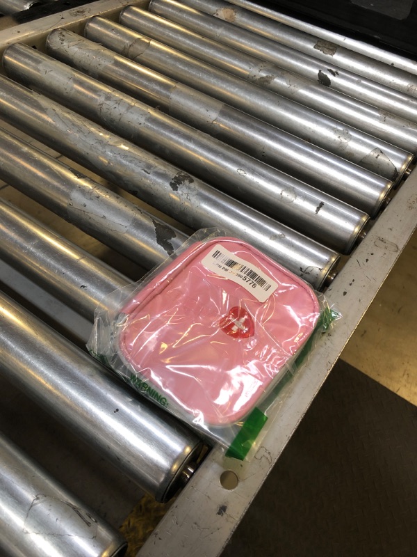 Photo 1 of Portable Mini First Aid Pouch, Empty Travel Medicine Bag Double Zippers Handy Pills Pocket for Travel Home, Small Size (Pink)