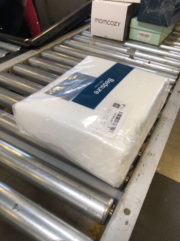 Photo 1 of Bedsure White Duvet Cover King Size - 3 Pieces Prewashed Extra Soft Bedding Set, Includes 1 Duvet Cover 104x90 Inches with Zipper Closure & 2 Pillow Shams, Comforter Not Included