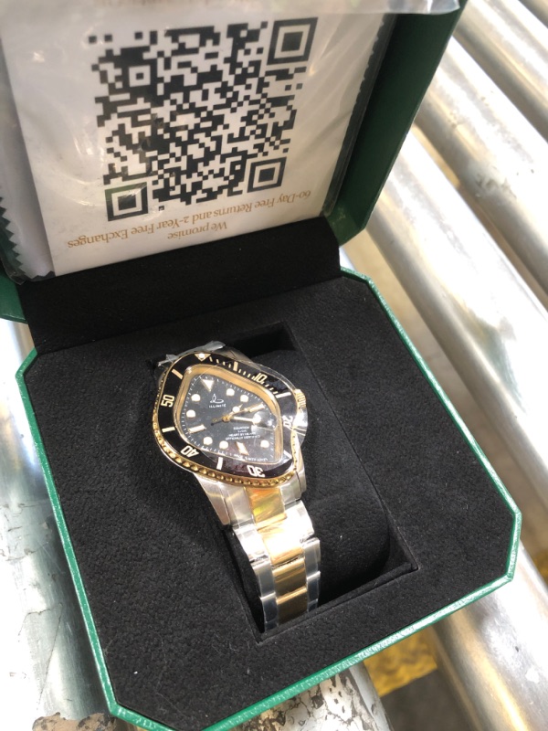 Photo 1 of ILLIMITE Melting Automatic Watches for Men Japanese Miyota 8215 Self-Winding Mechanical Movement Women Watch Waterproof Stainless Steel Art Surrealist Wrist Watches Pea001