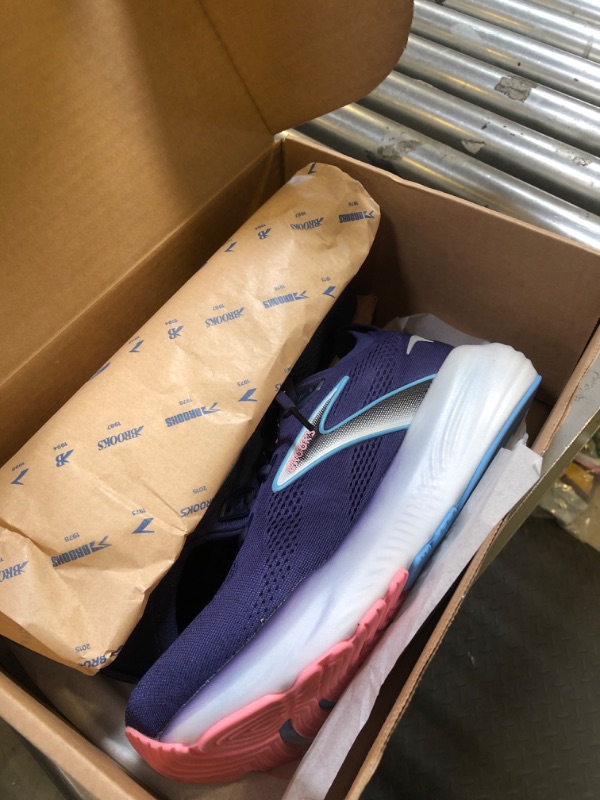 Photo 1 of Brooks Women’s Glycerin 22 Neutral Running Shoe - Blue Ribbon/Peacoat/Dianthus - 9 Wide