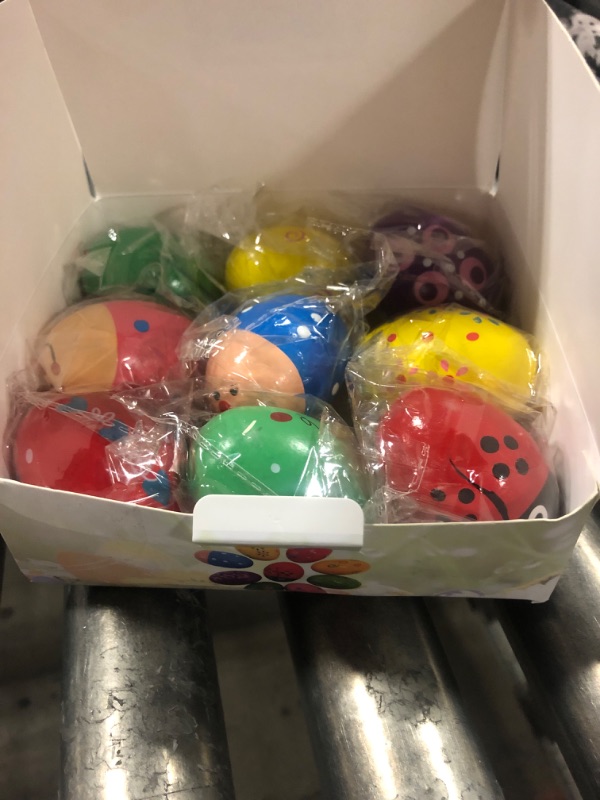Photo 1 of Easter Wooden Egg Shakers Maracas for Party Favors, Classroom Prize Supplies and Percussion Musical Instrument(9 PCS)