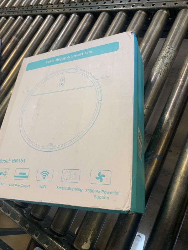 Photo 1 of ZCWA Robot Vacuum and Mop Combo,2.4GHz WiFi Link Vacuum Robot,4 Cleaning Mode Robotic Vacuums Cleaner,APP/Remote Aspiradora Robot,Self-Charging Robot Vacuum for Pet Hair,Stains,Carpets,Corner