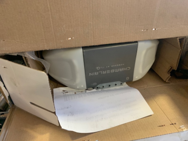 Photo 1 of Chamberlain C2405 MYQ Smart Garage Door Opener, Chain Drive, 1/2-HP Motor, Dual Light - Quantity 1