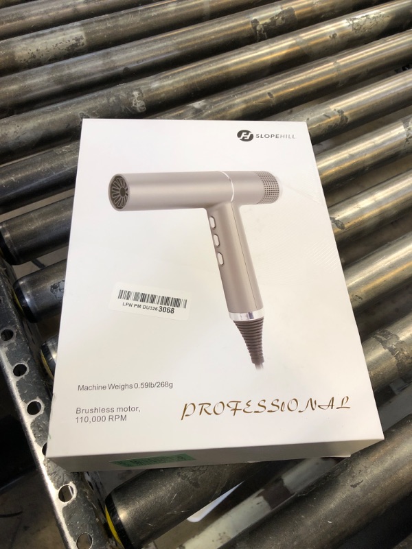 Photo 1 of Slopehill Hair Dryer with Unique Brushless Motor | Intelligent Fault Diagnosis | Innovative Microfilter | Oxy Active Technology | Led Display (Grey)