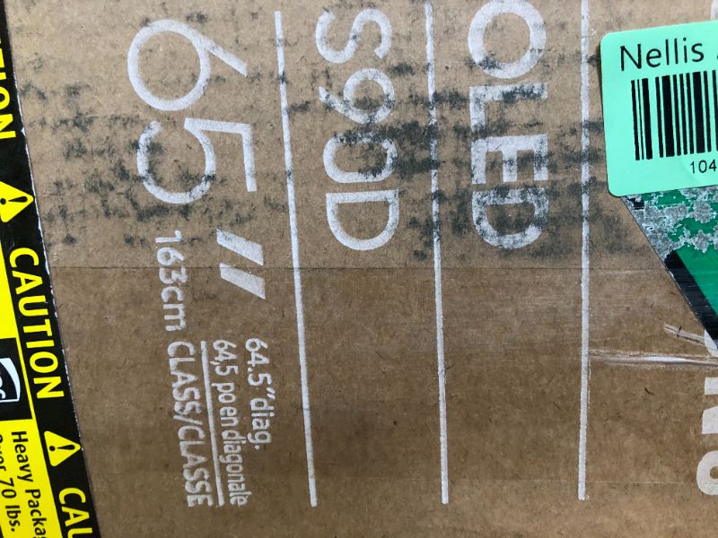 Photo 1 of SOLD FOR PARTS **** SAMSUNG 65-Inch Class OLED 4K S90D Series HDR+ Smart TV w/Dolby Atmos, Object Tracking Sound Lite, Motion Xcelerator, Real Depth Enhancer, 4K AI Upscaling, Alexa Built-in (QN65S90D, 2024 Model)