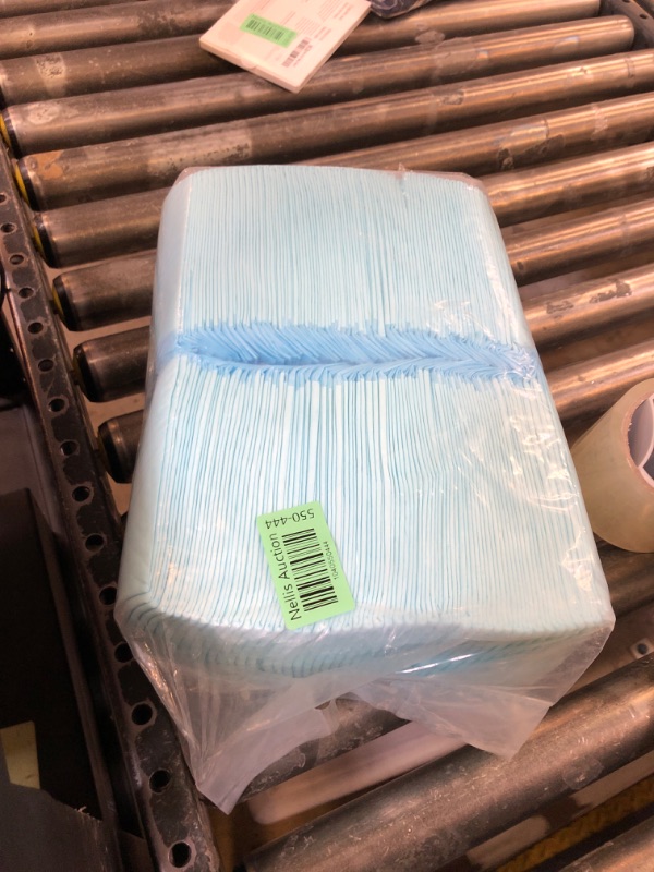 Photo 1 of Disposable Puppy Training Pads 100 Count Pee Pads for Dogs, Cats, Rabbits and Guinea Pigs Waterproof Super Absorbent Odour Locking 13” x 18”