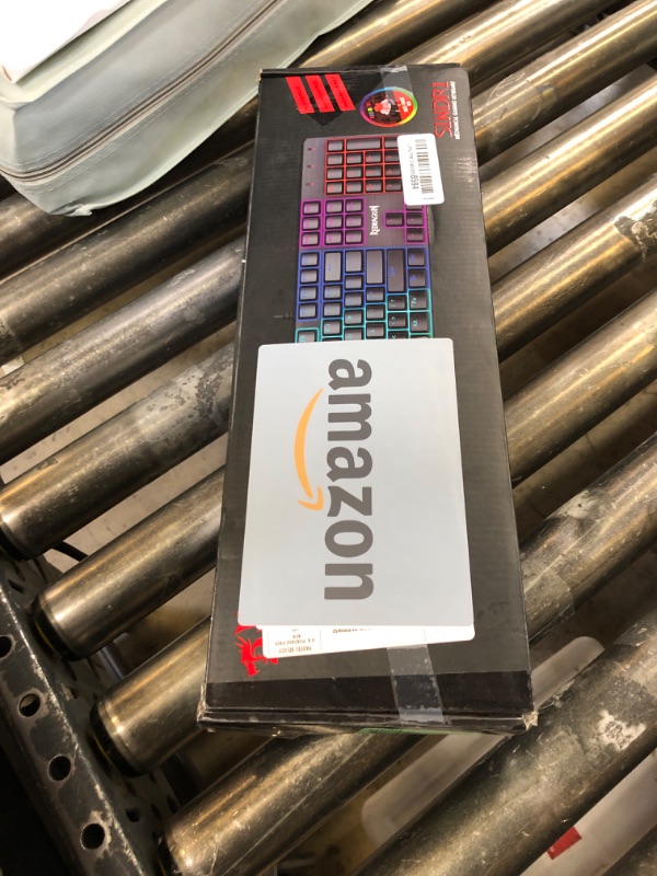 Photo 1 of Redragon Mechanical Gaming Keyboard Wired, 11 Programmable Backlit Modes, Hot-Swappable Red Switch, Anti-Ghosting, Double-Shot PBT Keycaps, Light Up Keyboard for PC Mac