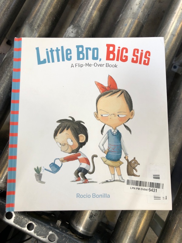 Photo 1 of LITTLE BRO, BIG SIS A FLIP-ME-OVER BOOK BY ROCIO BONILLA 