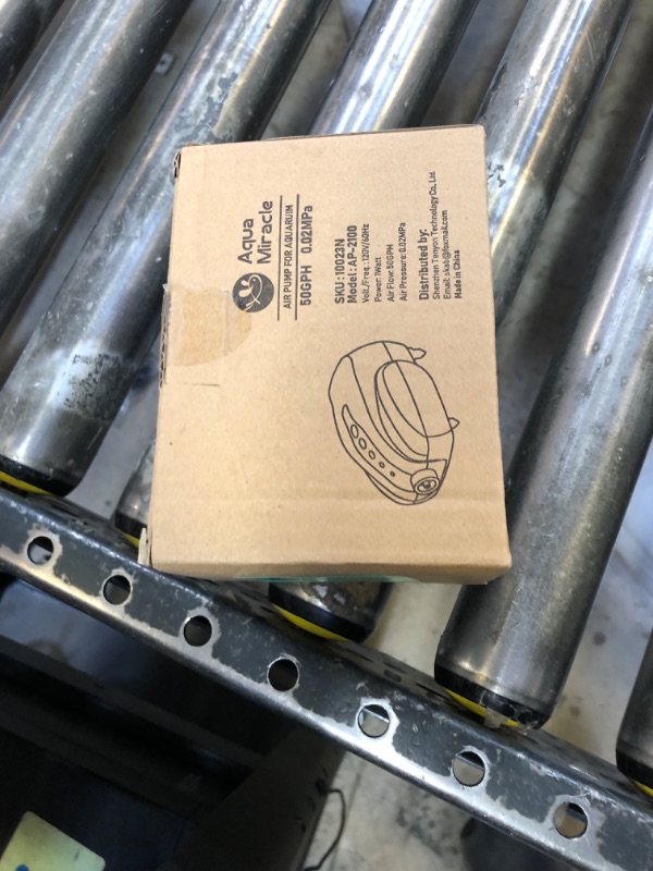 Photo 1 of AquaMiracle Aquarium Air Pump Fish Tank Bubbler Aerator, All-in-One Fish Tank Air Pump Kit, Quiet Small Aquarium Bubbler for 1-20 Gallon Aquariums