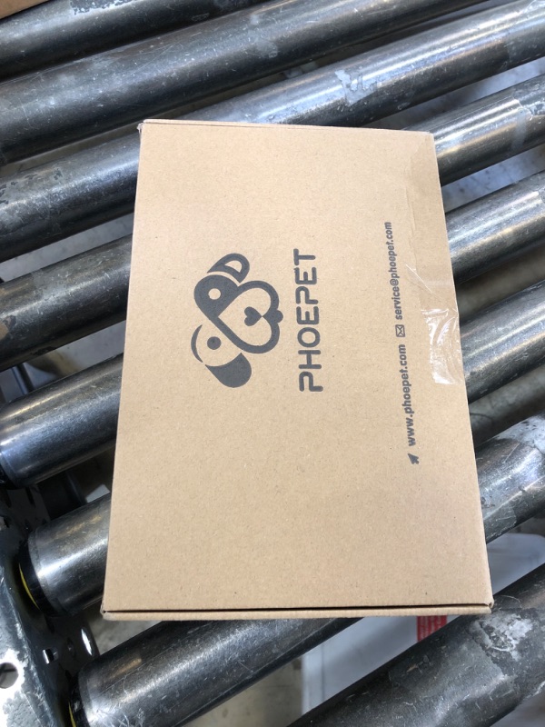 Photo 1 of PHOEPET No Pull Dog Harness, Unique Colors Reflective Adjustable Dog Vest, with Soft Training Handle Metal Clips for Small Medium Large Dogs (Blue Base & Green Straps,L)