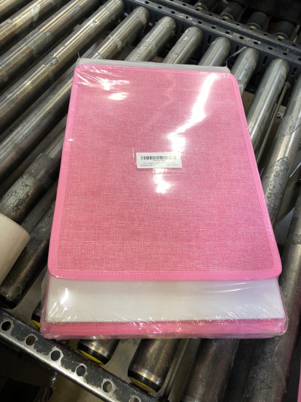 Photo 1 of BOSYARTHM LARGE STORAGE BOXES - 11.8 X 19.7 INCH, PINK 