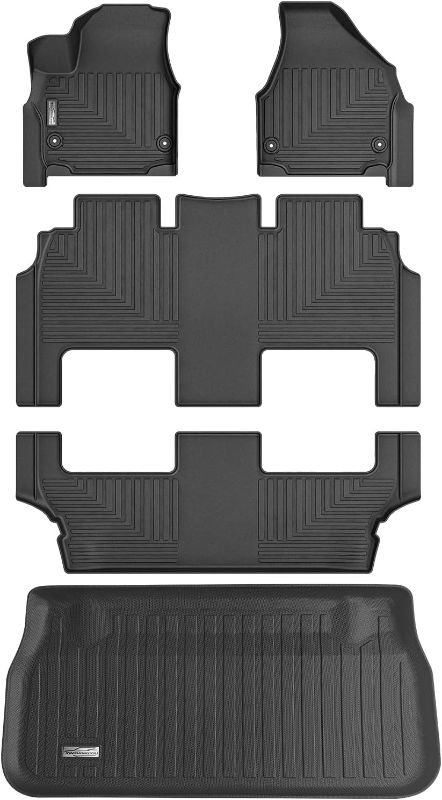 Photo 1 of Floor Mats & Cargo Liner for 2017-2024 2025 Chrysler Pacifica Hybrid Touring L/Hybrid Touring Models