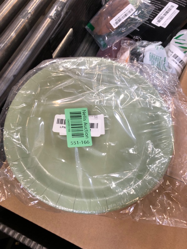 Photo 1 of Sage Green Plates 