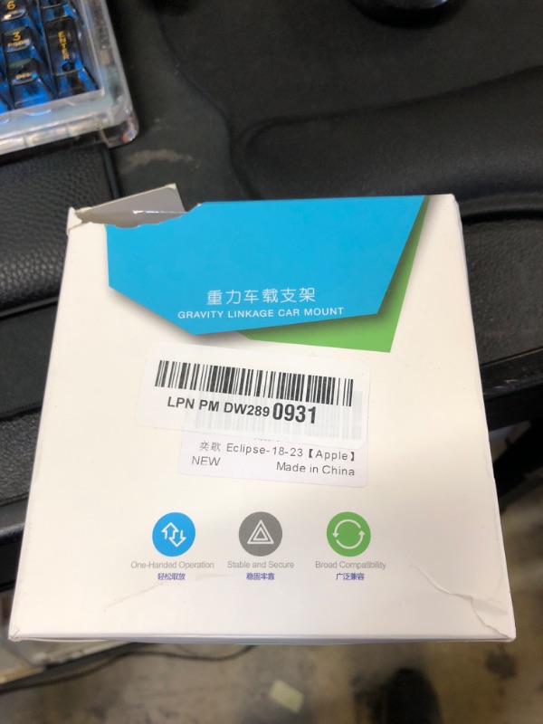 Photo 1 of LUNQIN Car Phone Holder for Mitsubishi Eclipse Cross 2018-2025 EC Auto Accessories Navigation Bracket Interior Decoration Mobile Cell Phone Mount