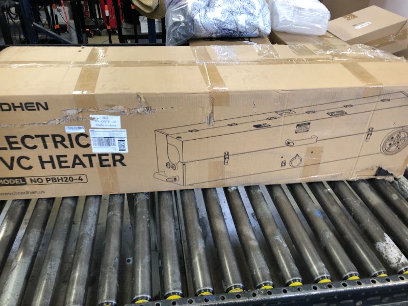 Photo 1 of Hoadhen 1/2" to 4" Electric PVC Conduit Heater with Temperature Detector, PVC Conduit Bender Heater for 52" Sections of Pipe, 2000W Pipe Bender, 120V, PBH20-4