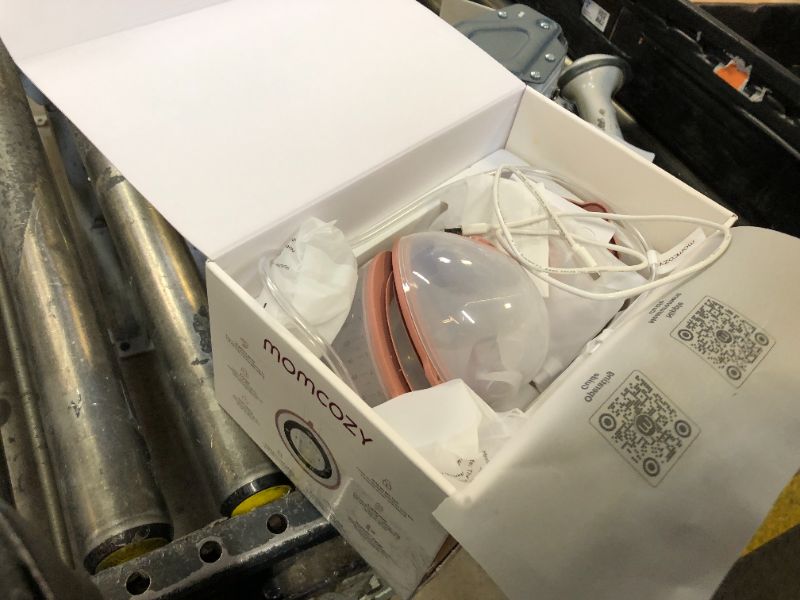 Photo 1 of Momcozy Breast Pump V1 Pro Hospital-Grade, Hands-Free & Portable Wearable Pump, Upgraded Electric Pump with 3 Fine-Tuned Rhythms|15 Levels, Come with Leak-Proof DoubleFit Flange, Cozy Red.