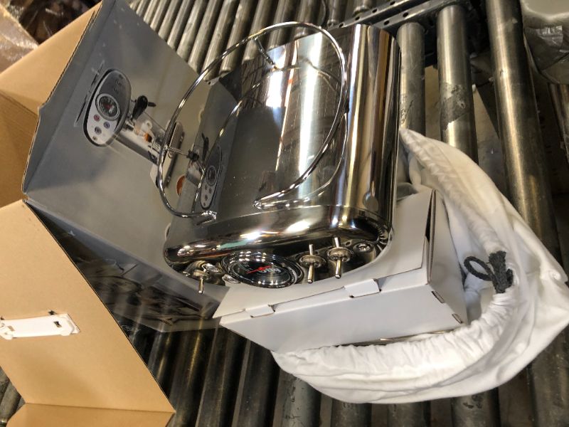 Photo 1 of Illy X1 Anniversary 1935 Espresso Single-Serve Machine for iperEspresso capsules with Milk Frother Steam Wand (Stainless)
