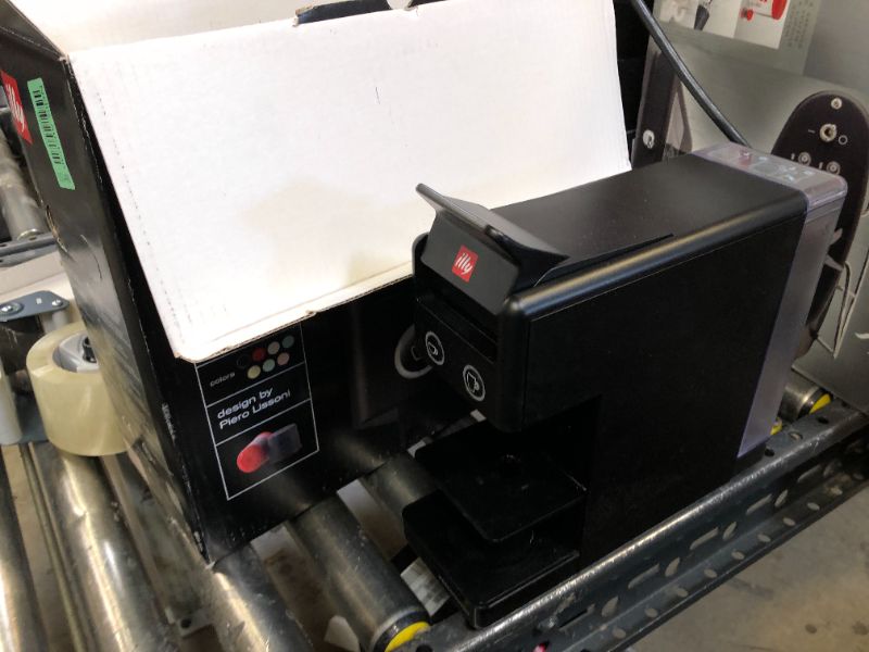 Photo 1 of Illy Y3.3 Espresso Machine, Single Serve Coffee Machine for IperEspresso Capsules, Single Cup Espresso Maker (Black)

